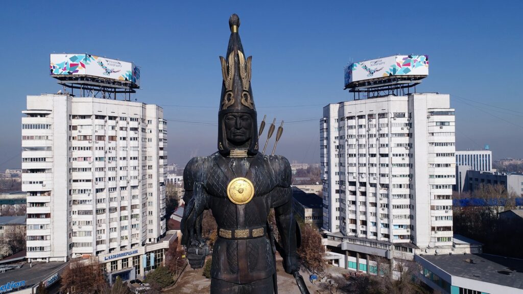 The Golden Warrior Monument